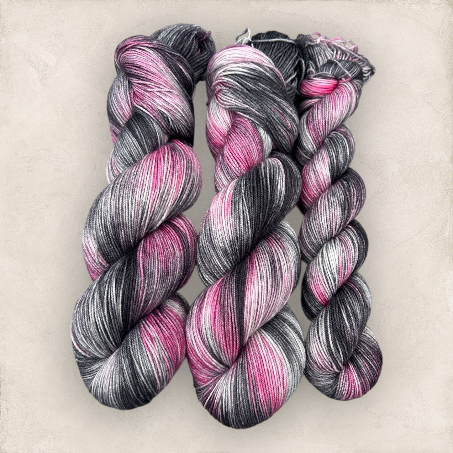 Midnight Blush DK Hand Dyed Yarn - Double Knitting