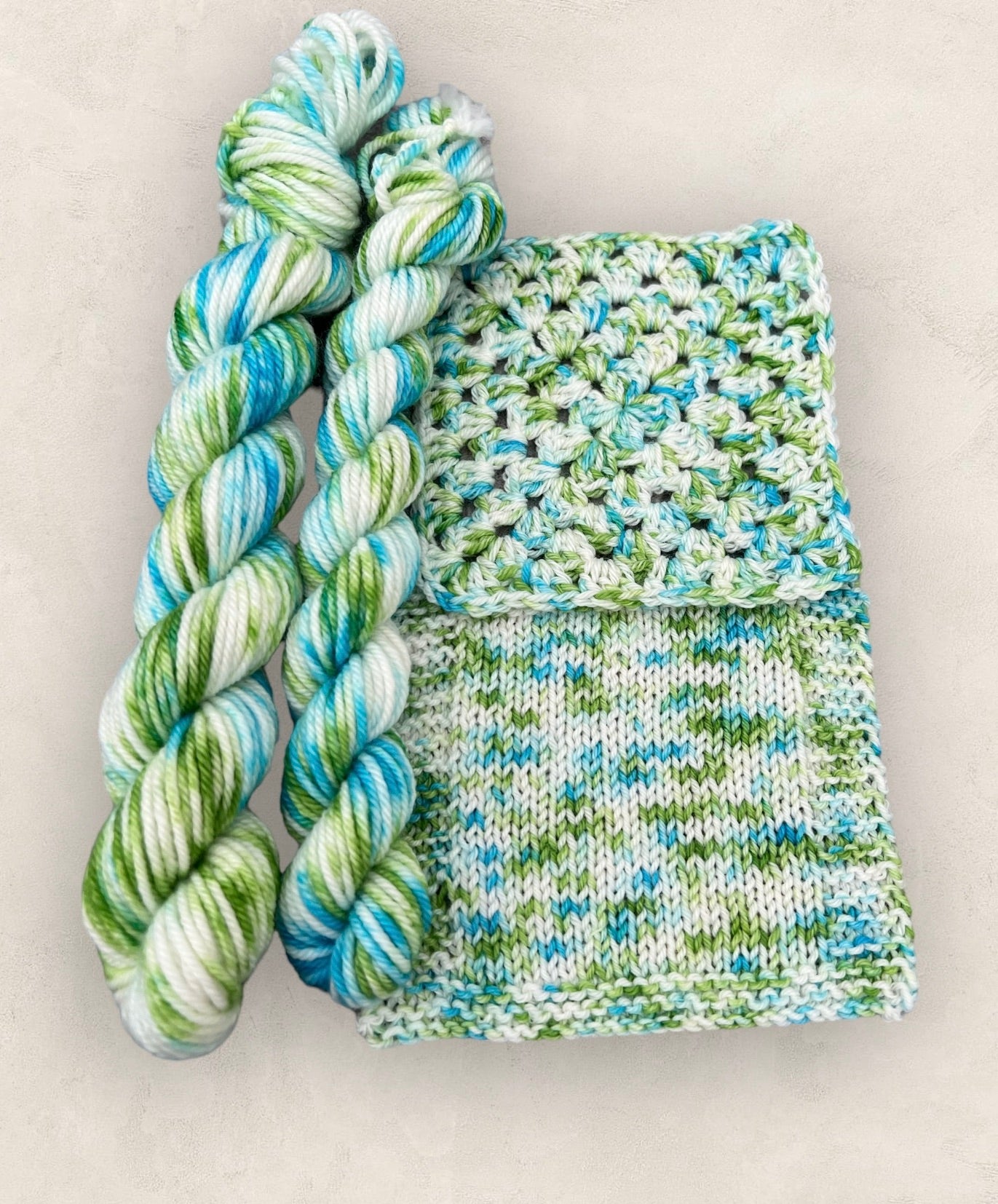 Meadow Skies 4 Ply or DK Yarn 20g - 10g Mini Skein M03 image 2