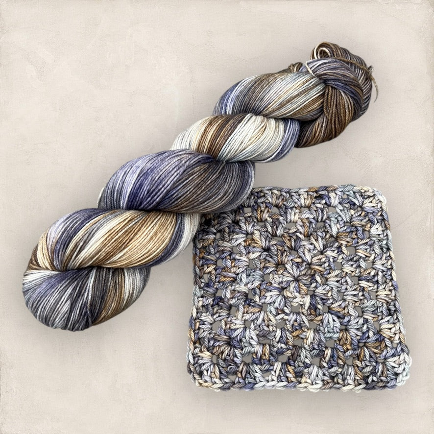 Frosted Heather DK Hand Dyed Yarn - Double Knitting