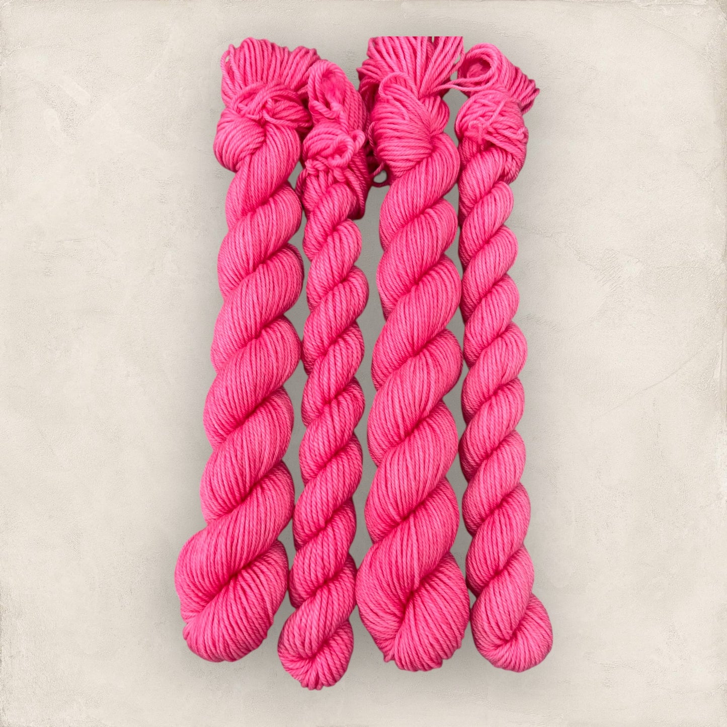 4 Ply or DK Yarn 100g- 50g - 20g -10g Hot Blossom Pink P118