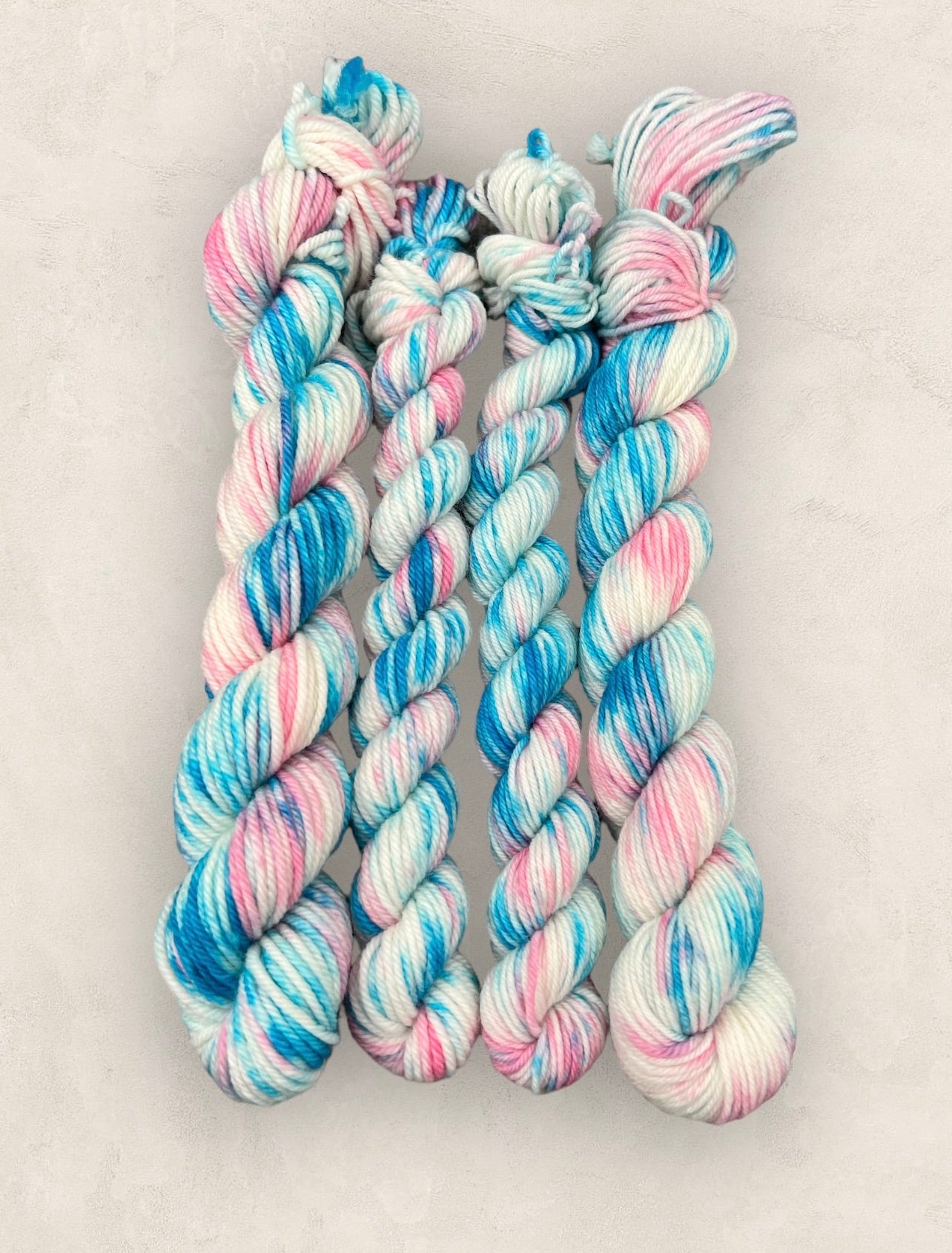 Ocean Rose 4 Ply or DK Yarn 20g - 10g Mini Skein M04 image 2