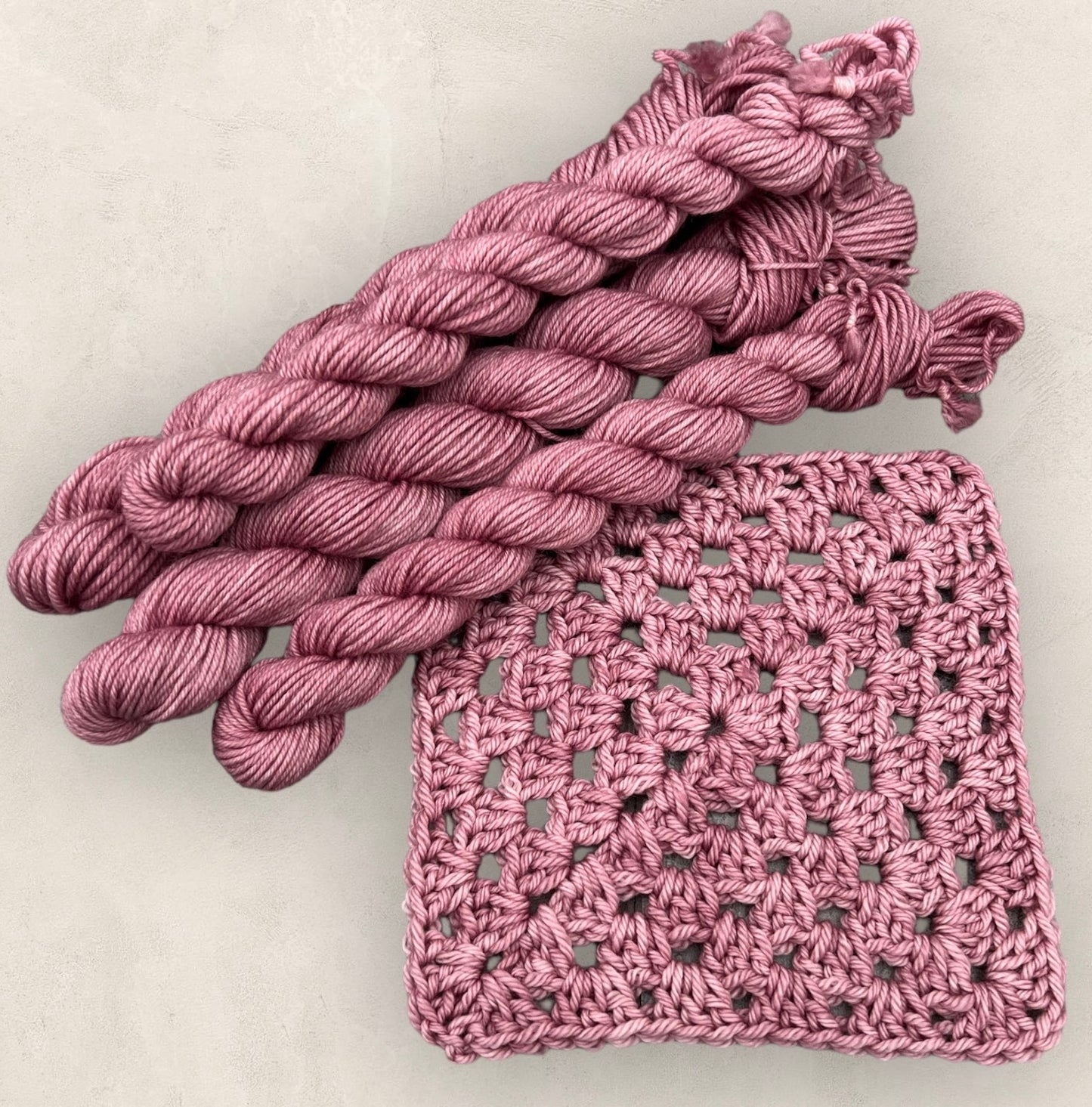 4 Ply or DK Yarn 100g- 50g - 20g -10g Antique Pink P37 image 5