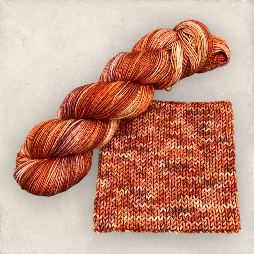 Harvest Flame DK Hand Dyed Yarn - Double Knitting