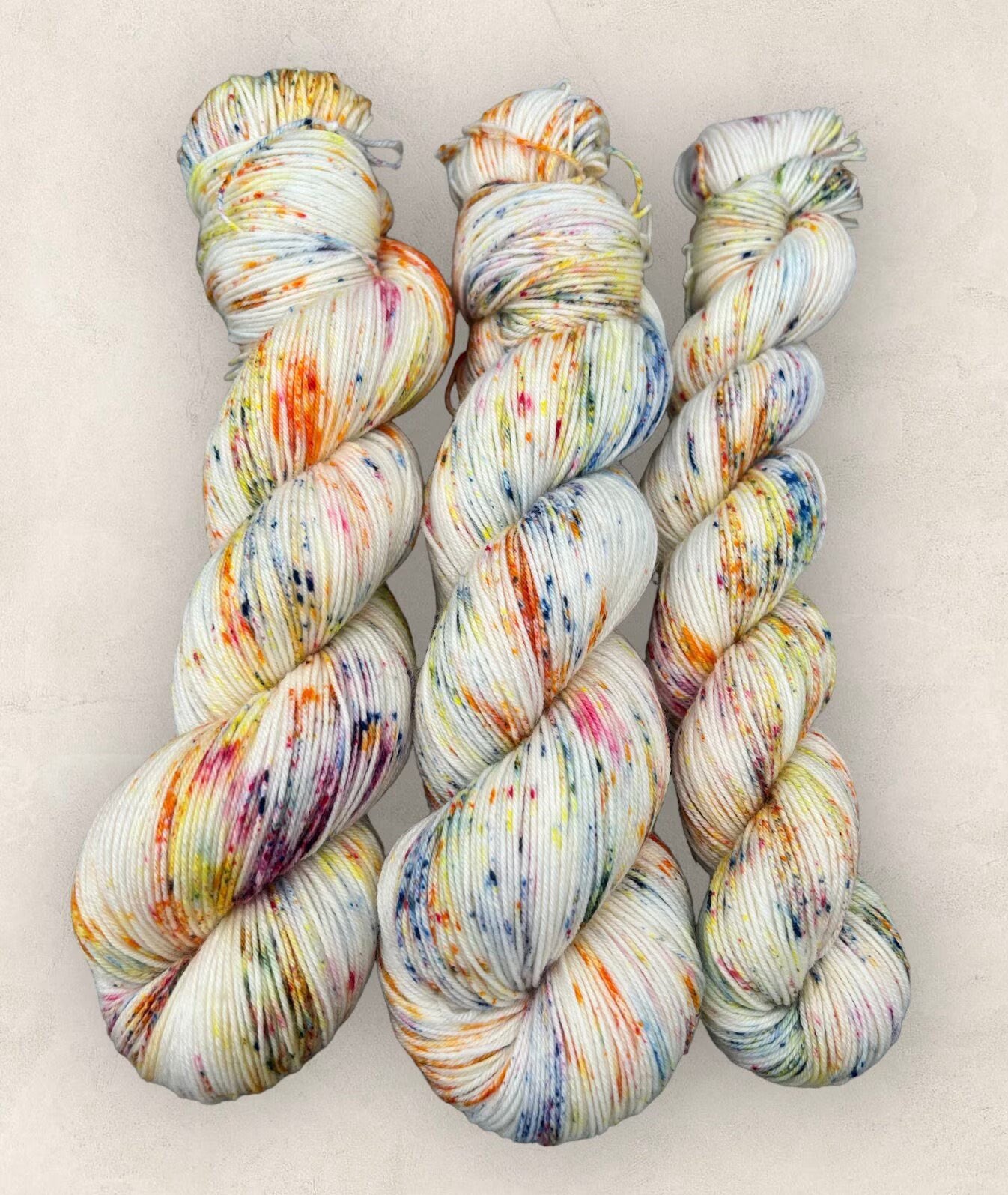 Rainbow Drops DK Hand Dyed Yarn