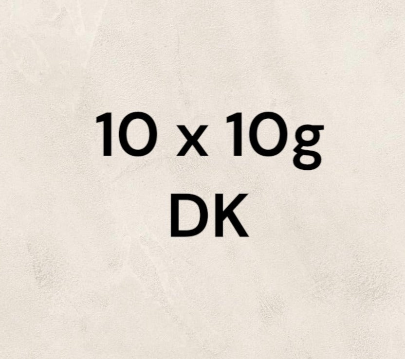 Hand Dyed Yarn Mini Skeins 10 x 10g Winter Shadows DK - Double Knitting image 4