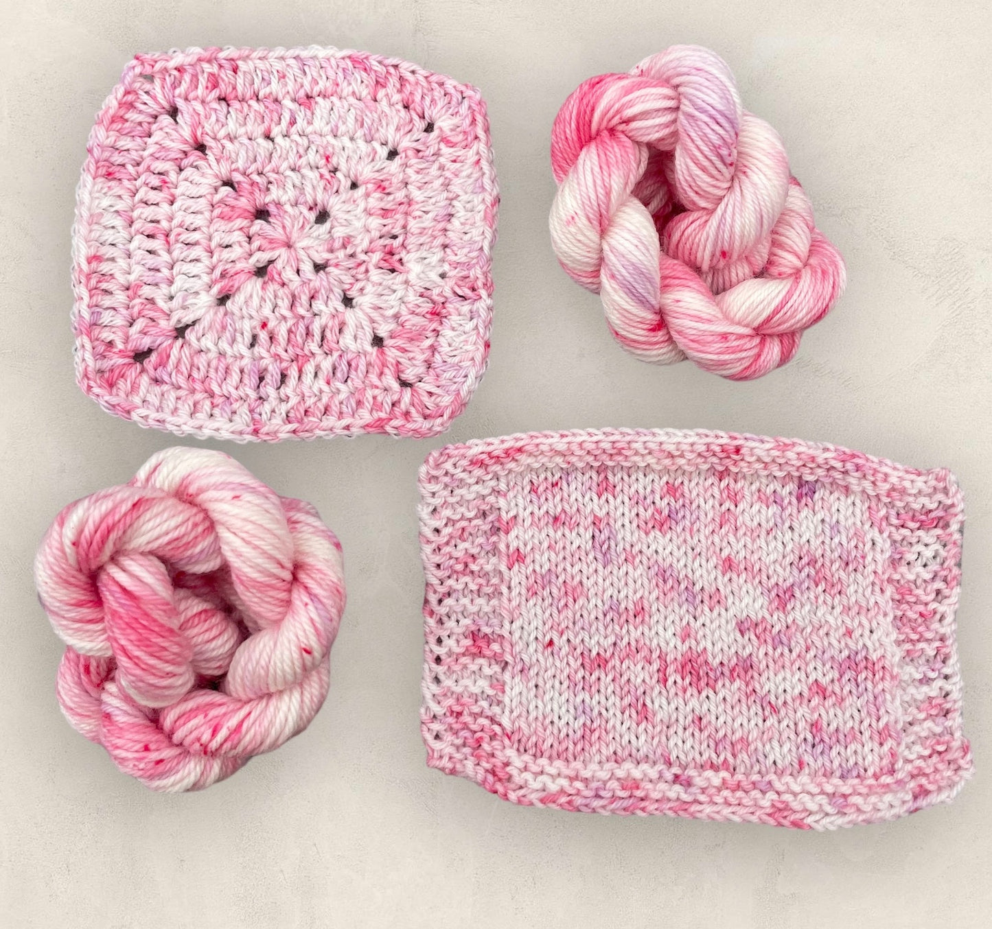 Pink a Boo 4 Ply or DK Yarn 20g - 10g Mini Skein M21 image 3