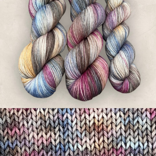 Vintage Bloom DK Hand Dyed Yarn - Double Knitting