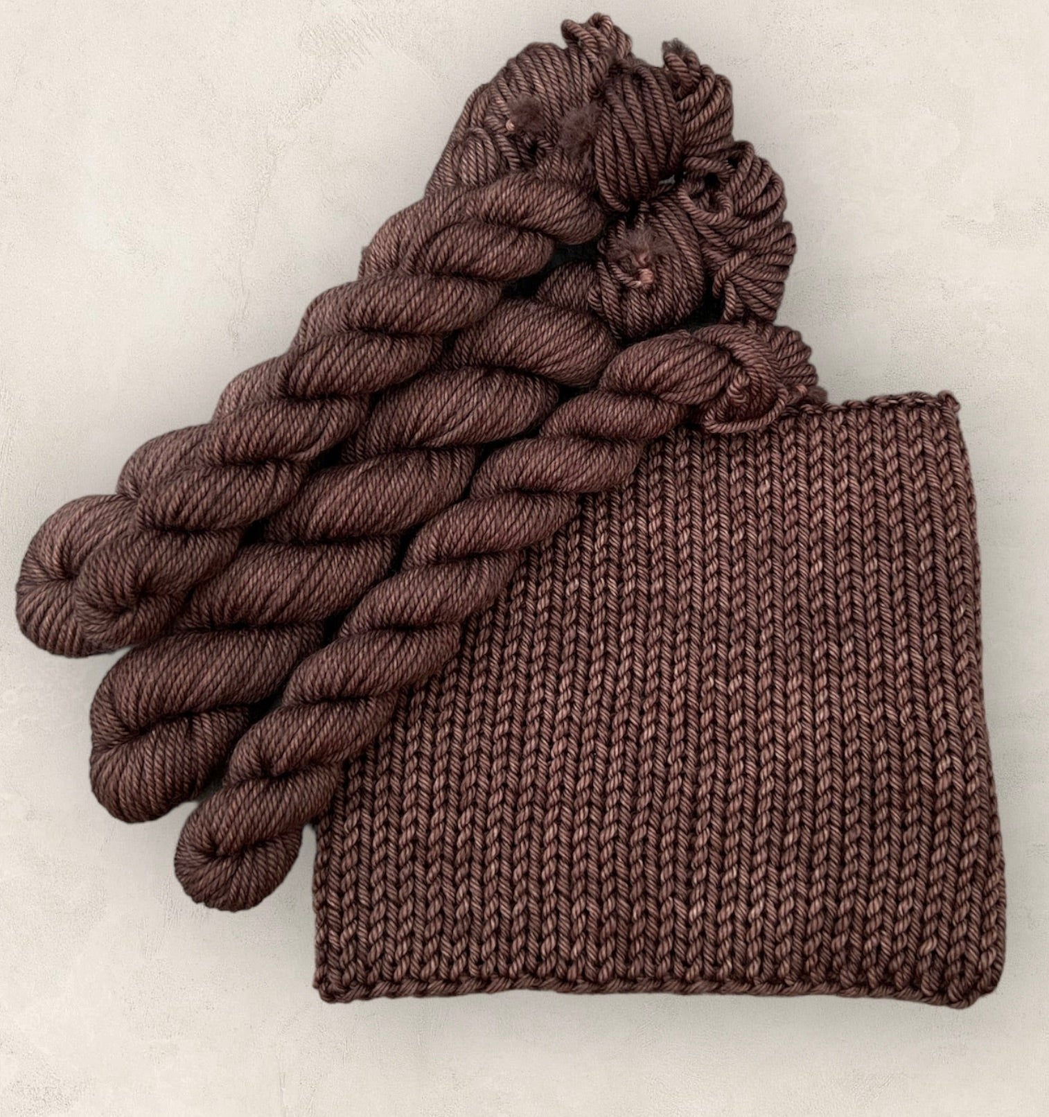 4 Ply or DK Yarn 100g- 50g - 20g -10g Skein Teddy Brown  M70 image 1