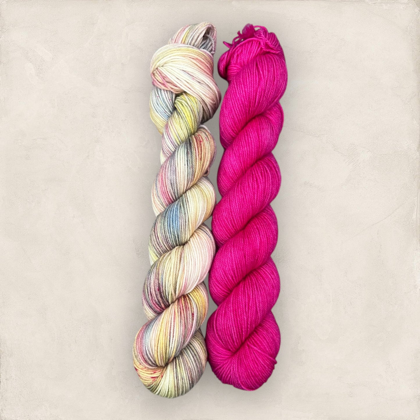 Fairy Fizz set 2 x 50g or 100g Skeins 4ply / Sock Yarn