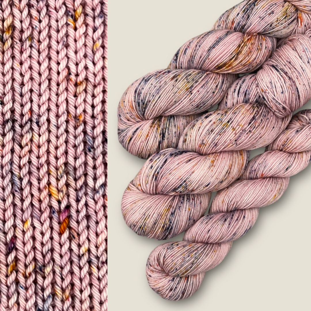 Rosewood Tweed Effect 4Ply Sock Yarn