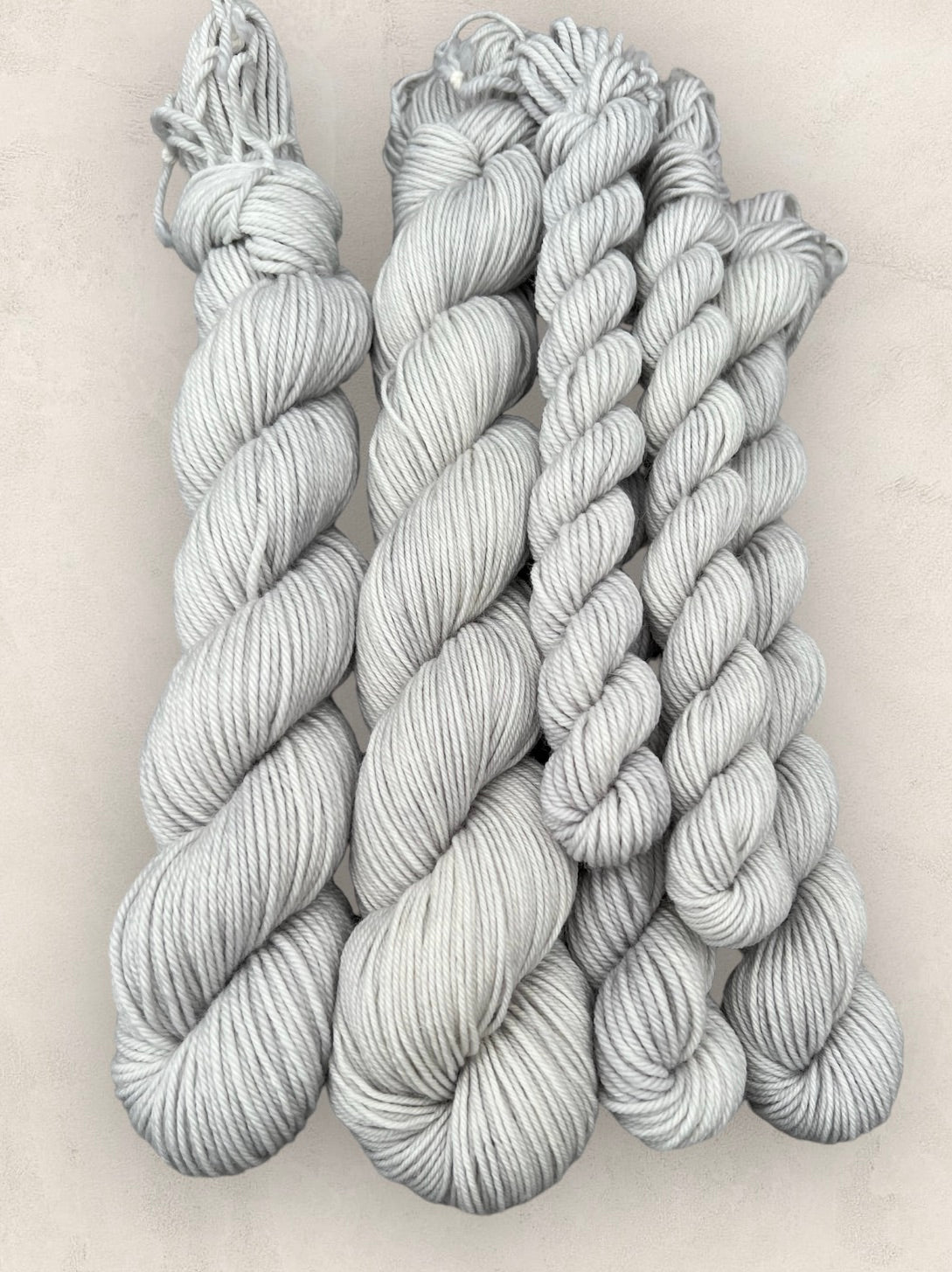 4 Ply or DK Yarn 100g- 50g - 20g -10g Pearl Grey P75 image 2