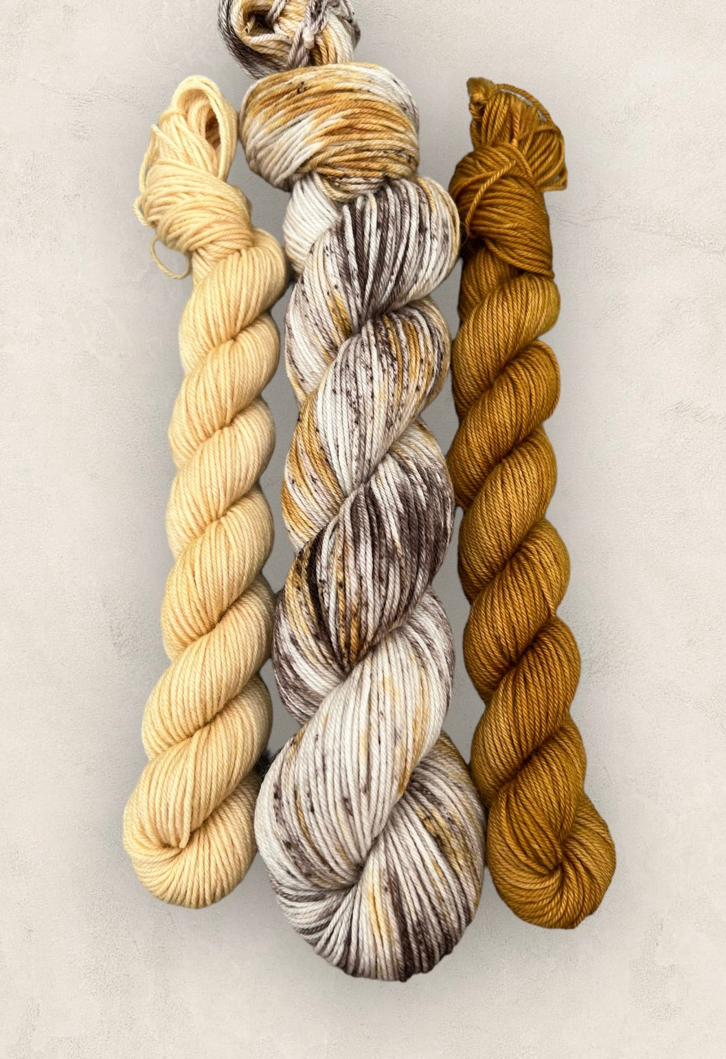 Mocha Swirl Sock Set  4 Ply Hand Dyed Yarn - Fingering Weight image 5