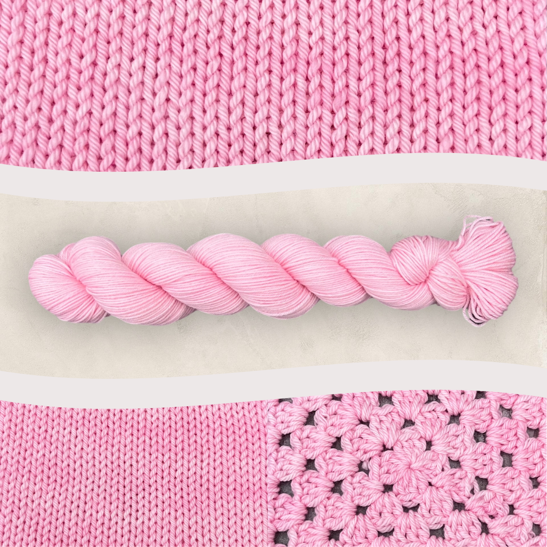 4 Ply or DK Yarn 100g- 50g - 20g -10g Candy Pink P81