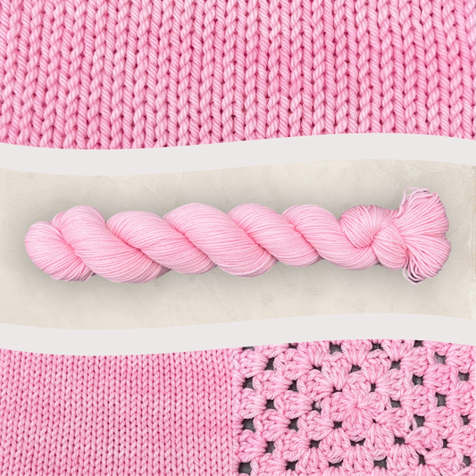 4 Ply or DK Yarn 100g- 50g - 20g -10g Candy Pink P81