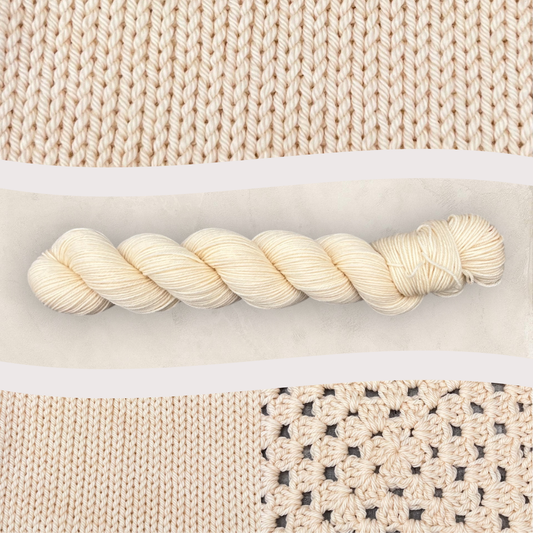 4 Ply or DK Yarn 100g- 50g - 20g -10g Champagne P80