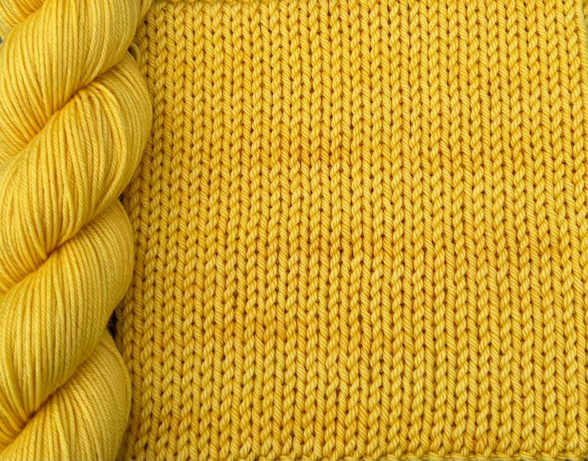4 Ply or DK Yarn 100g- 50g - 20g -10g Golden Yellow P74 image 0