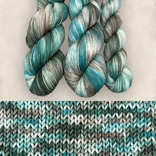 Bracken DK Hand Dyed Yarn - Double Knitting