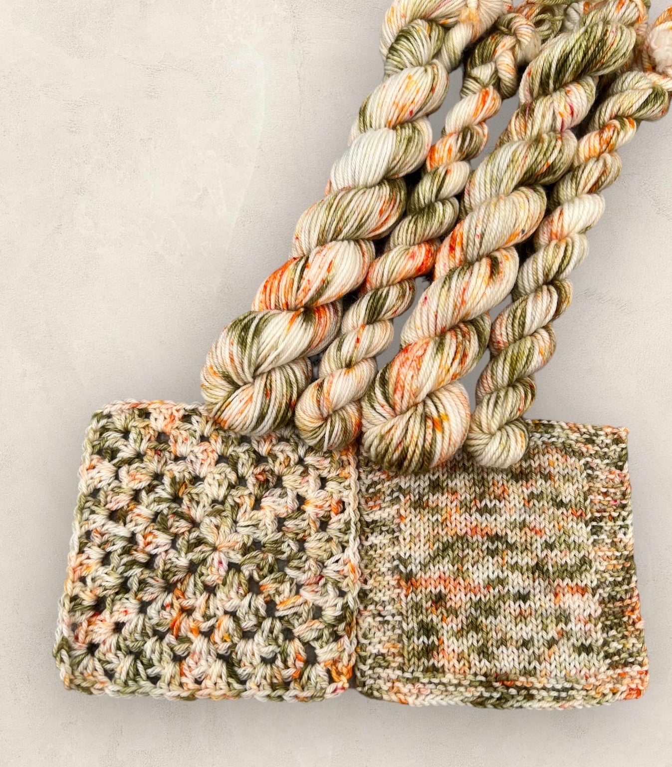 Harvest Berry - 4 Ply or DK Yarn 20g - 10g Mini Skein M57 image 1