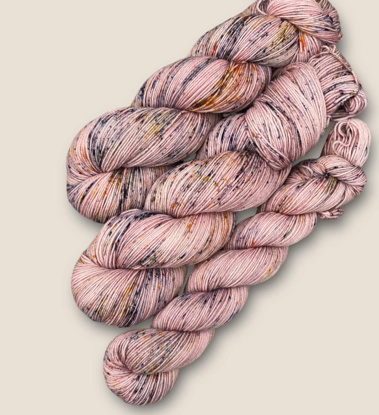 Rosewood Tweed Effect 4 Ply Sock Yarn - Fingering Weight image 0