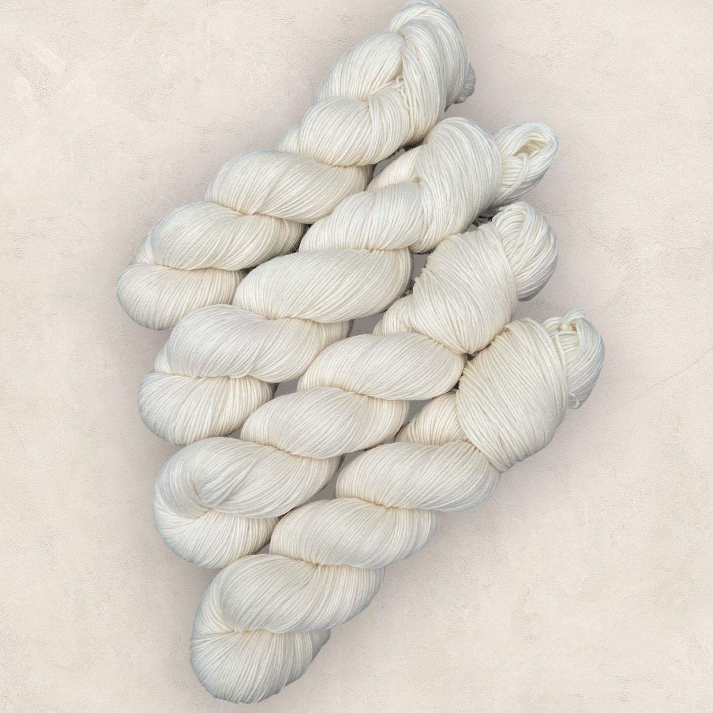 4Ply Alpaca Merino Sock Yarn - Vanilla