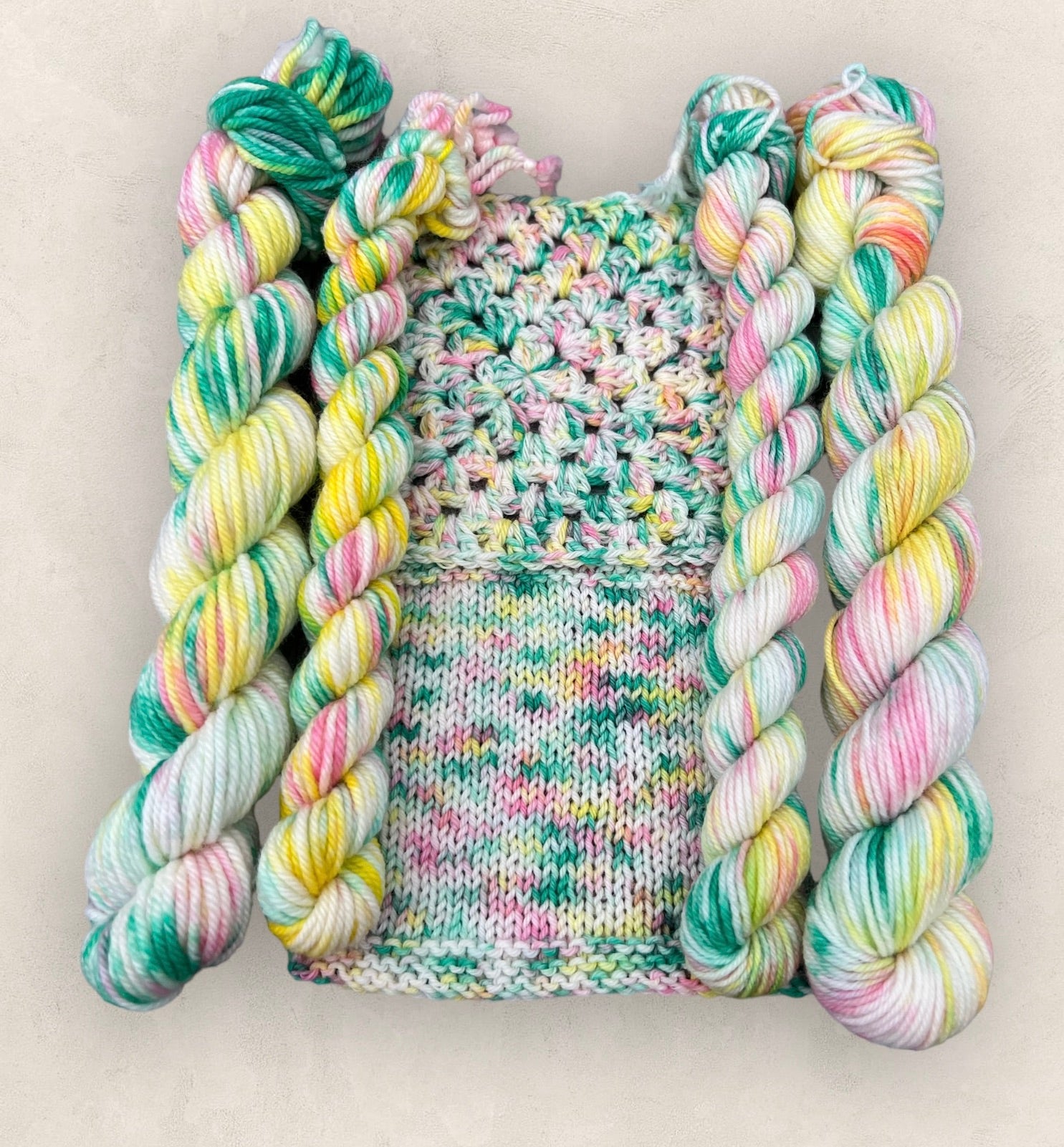 Posy - 4 Ply or DK Yarn 20g - 10g Mini Skein M24 image 2