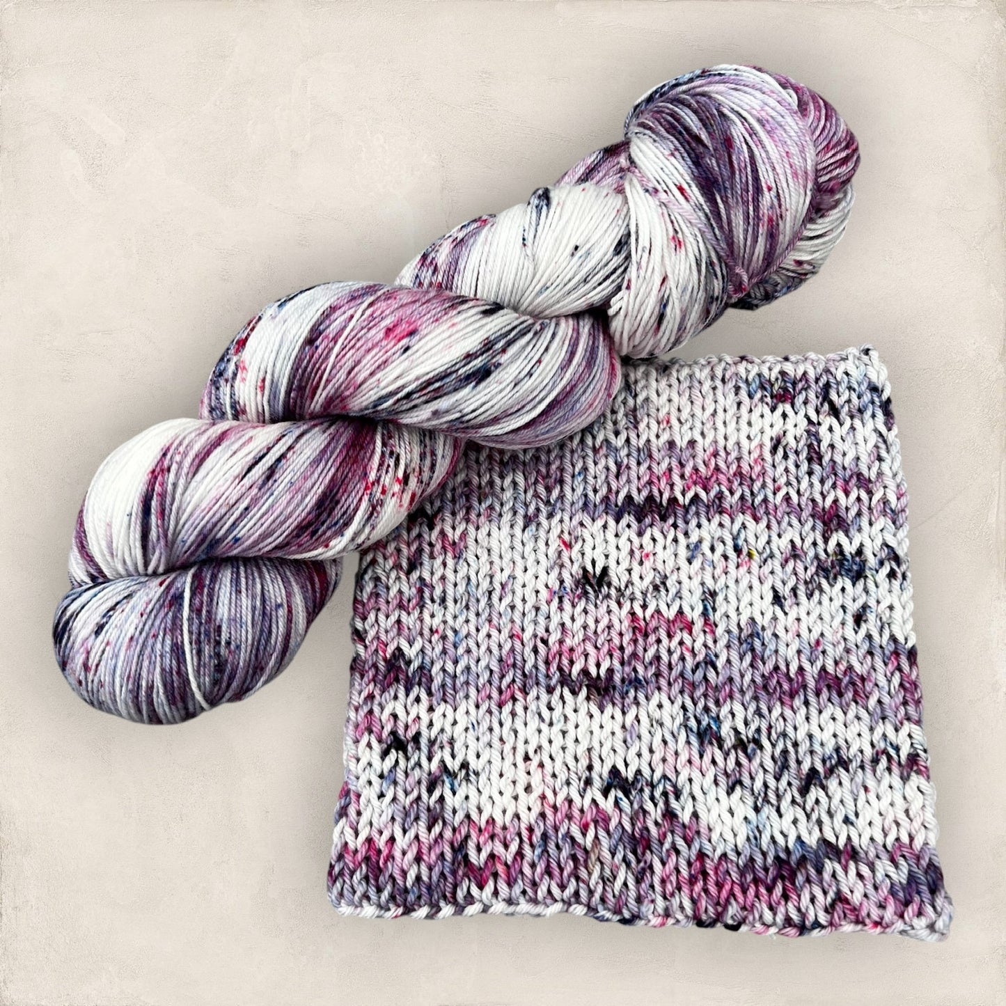 Crushed Berries DK Hand Dyed Yarn - Double Knitting