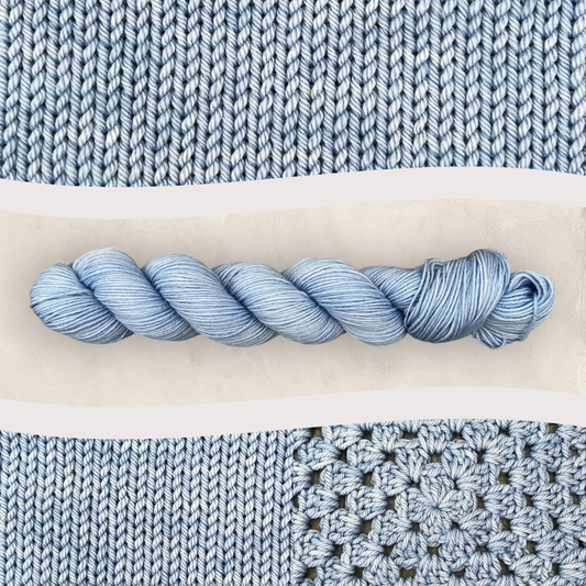 4 Ply or DK Yarn 100g- 50g - 20g -10g Ice Blue P83