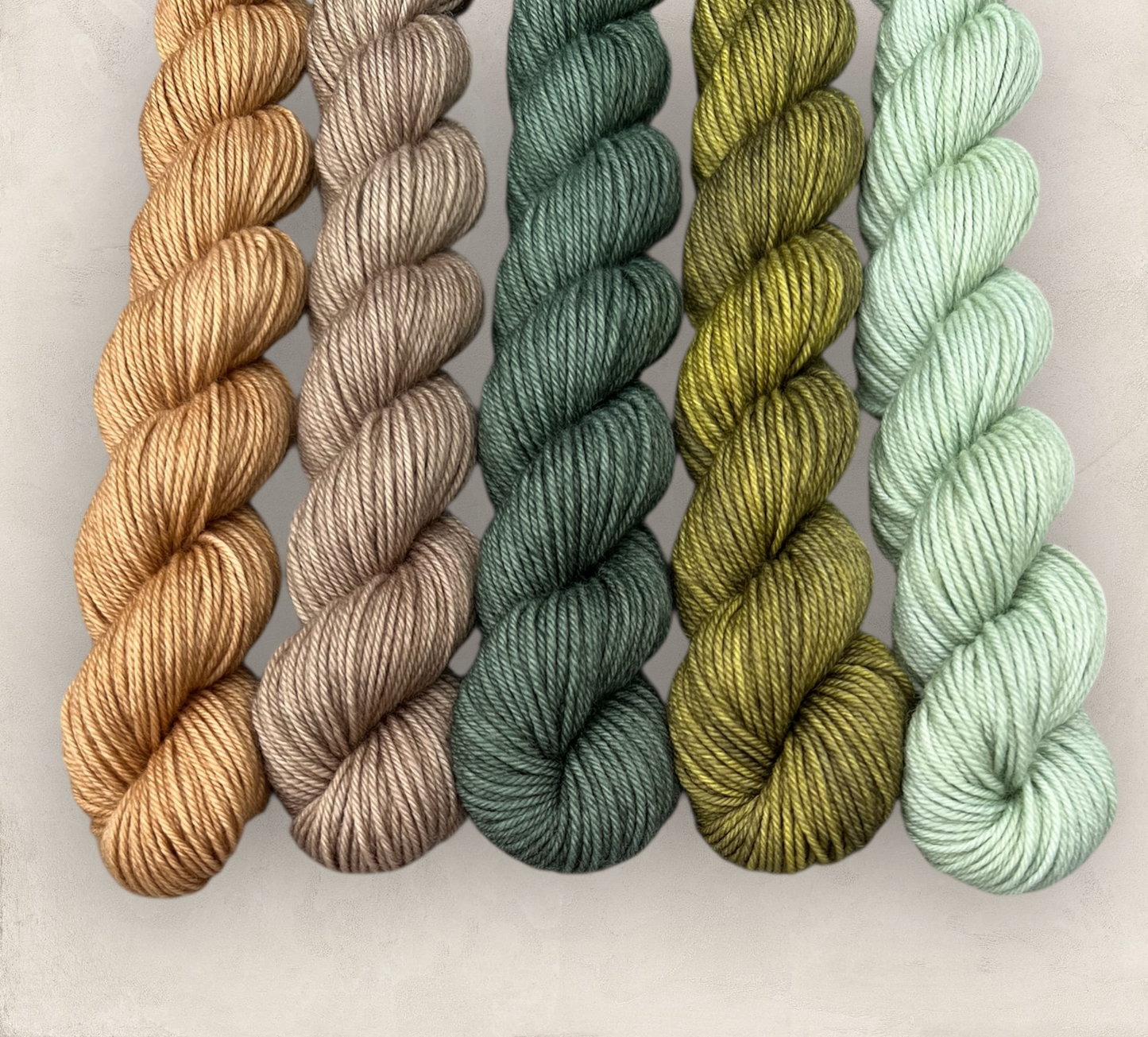 Woodland Retreat Mini Skein Set  5 x 20g  4 Ply / Sock image 2