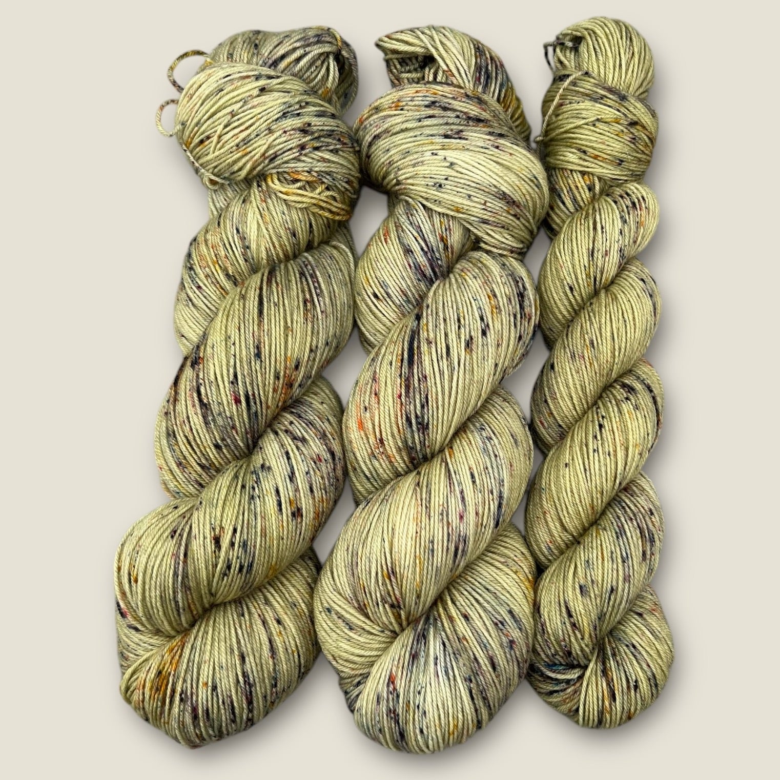 Woodland Tweed Effect DK Hand Dyed Yarn - Double Knitting image 0
