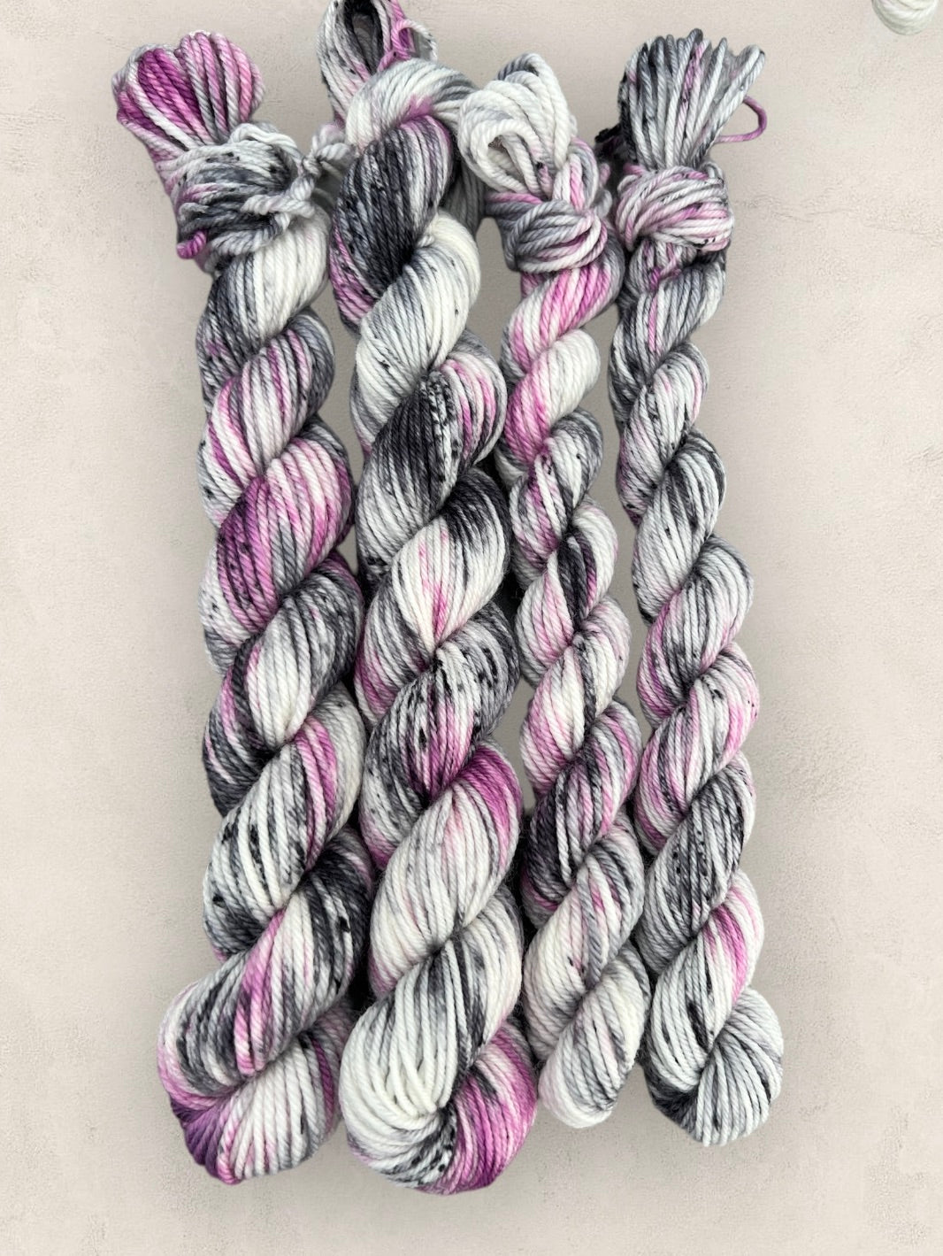 Pink Mist 4 Ply or DK Yarn 20g - 10g Mini Skein M81 image 2