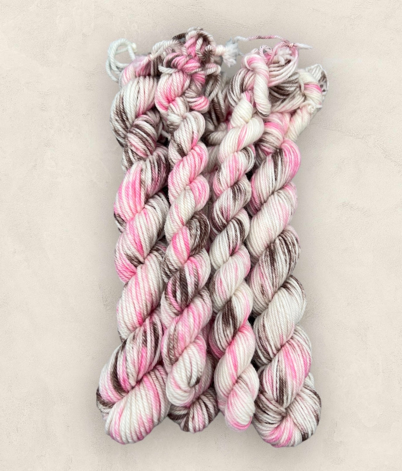 Blush Bark 4 Ply or DK Yarn 20g - 10g Mini Skein M53 image 3