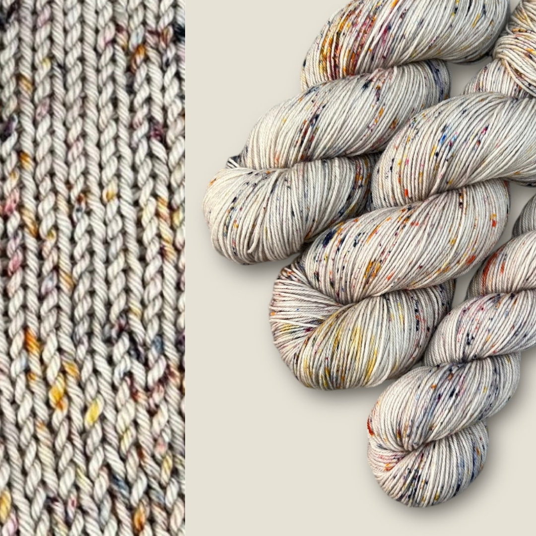 Wildwood Tweed Effect 4Ply Sock Hand Dyed Yarn