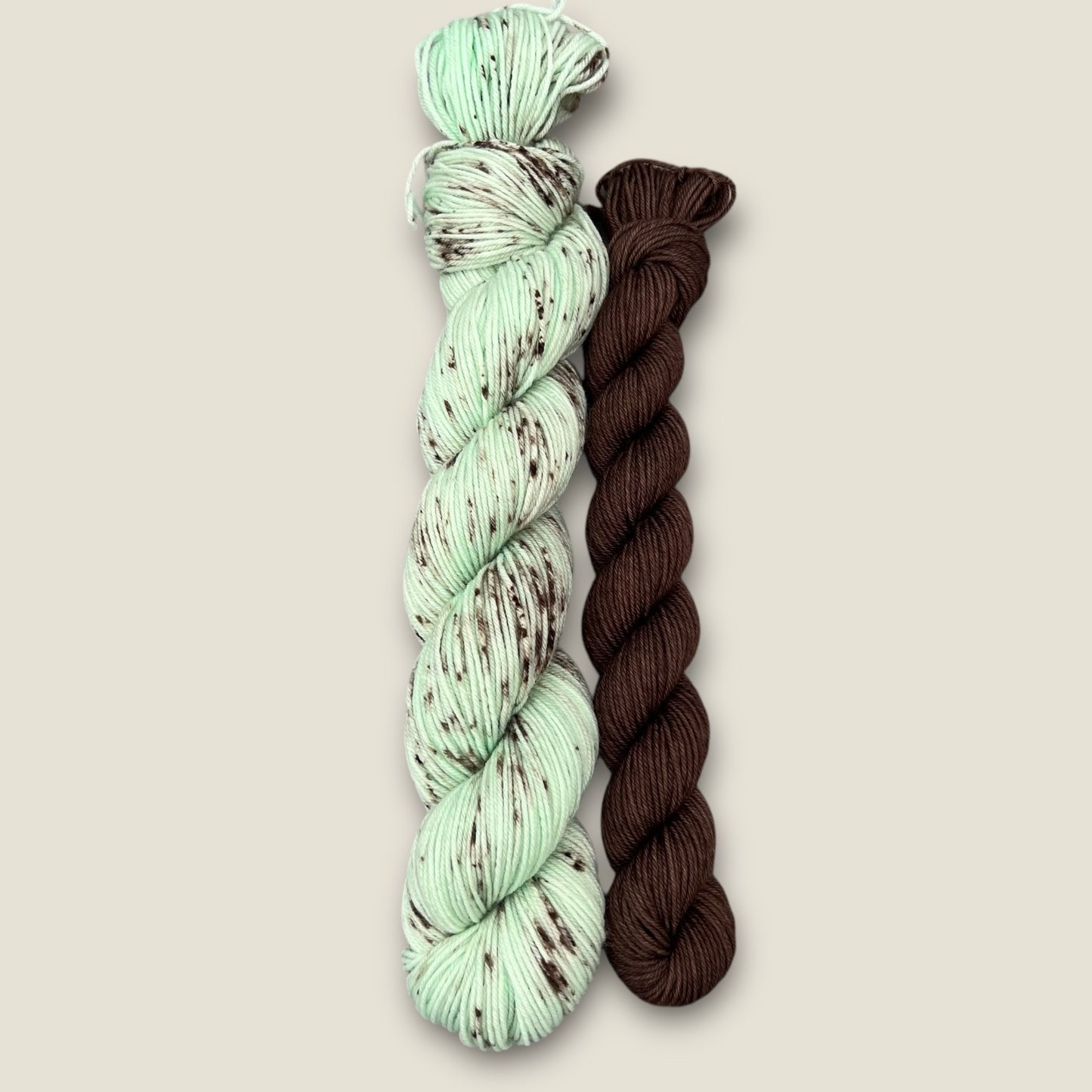 MintChoc Chip Sock Set 4 Ply - Fingering Weight image 6