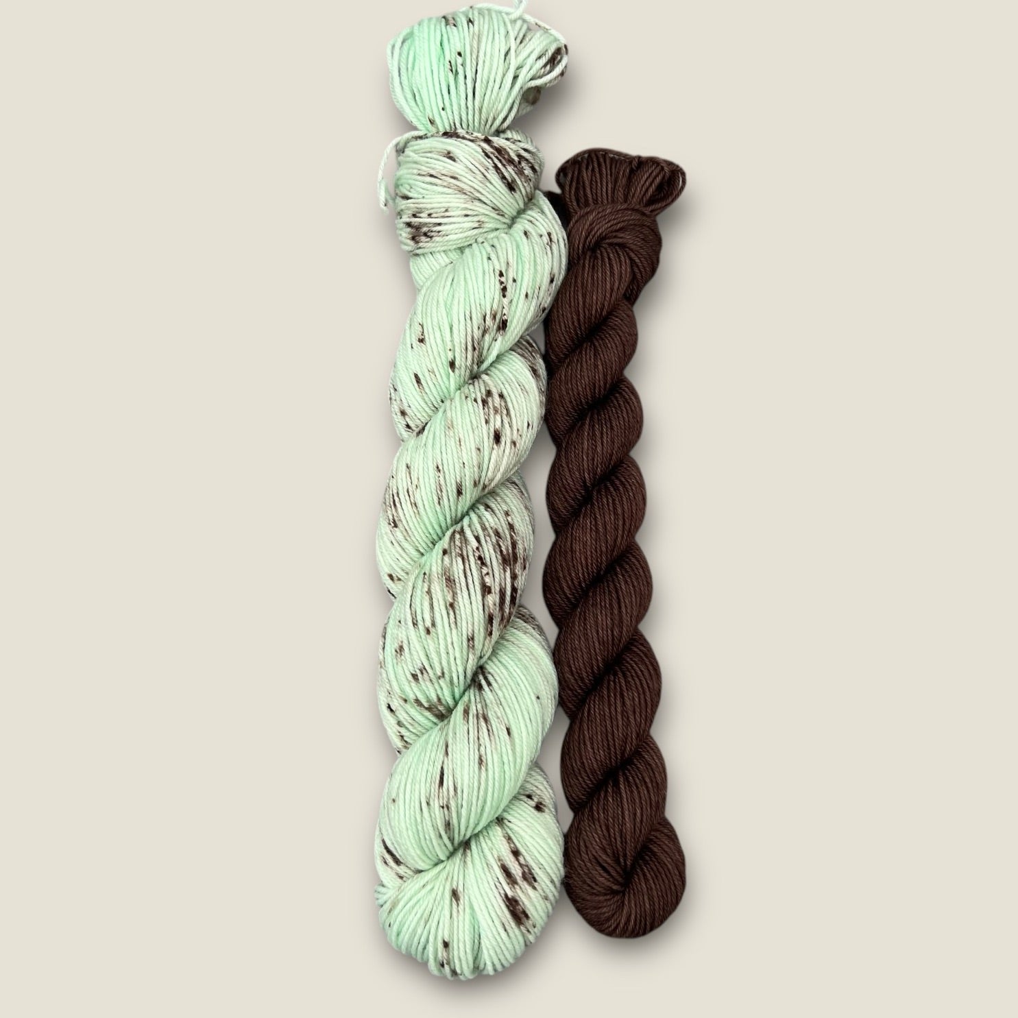MintChoc Chip Sock Set 4 Ply - Fingering Weight image 6