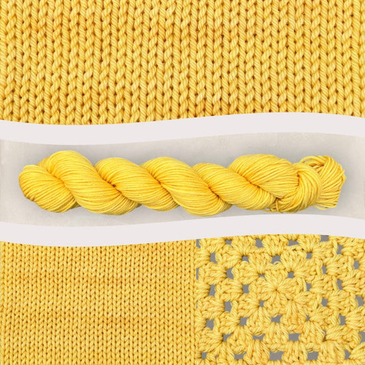 4 Ply or DK Yarn 100g- 50g - 20g -10g Golden Yellow P74