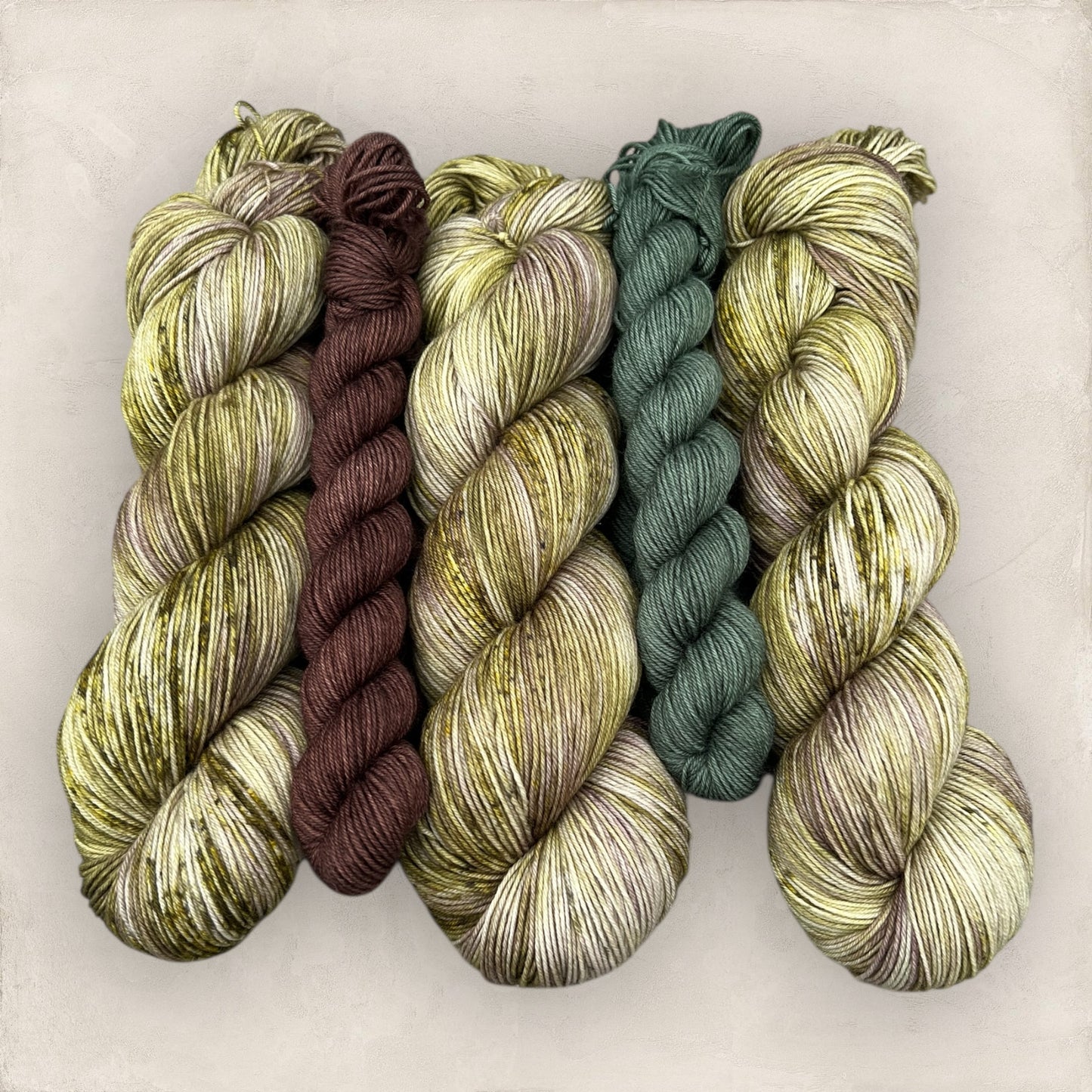 Highland Heather Sock Set 4Ply Hand Dyed Yarn