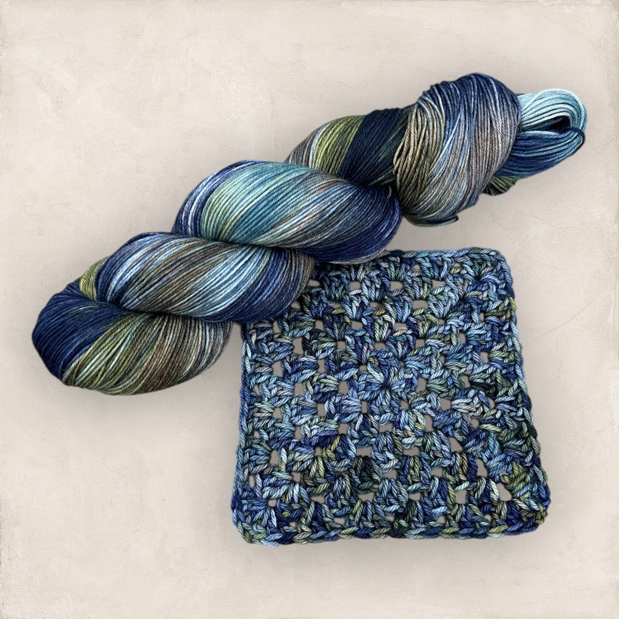 Deepwater DK Hand Dyed Yarn - Double Knitting