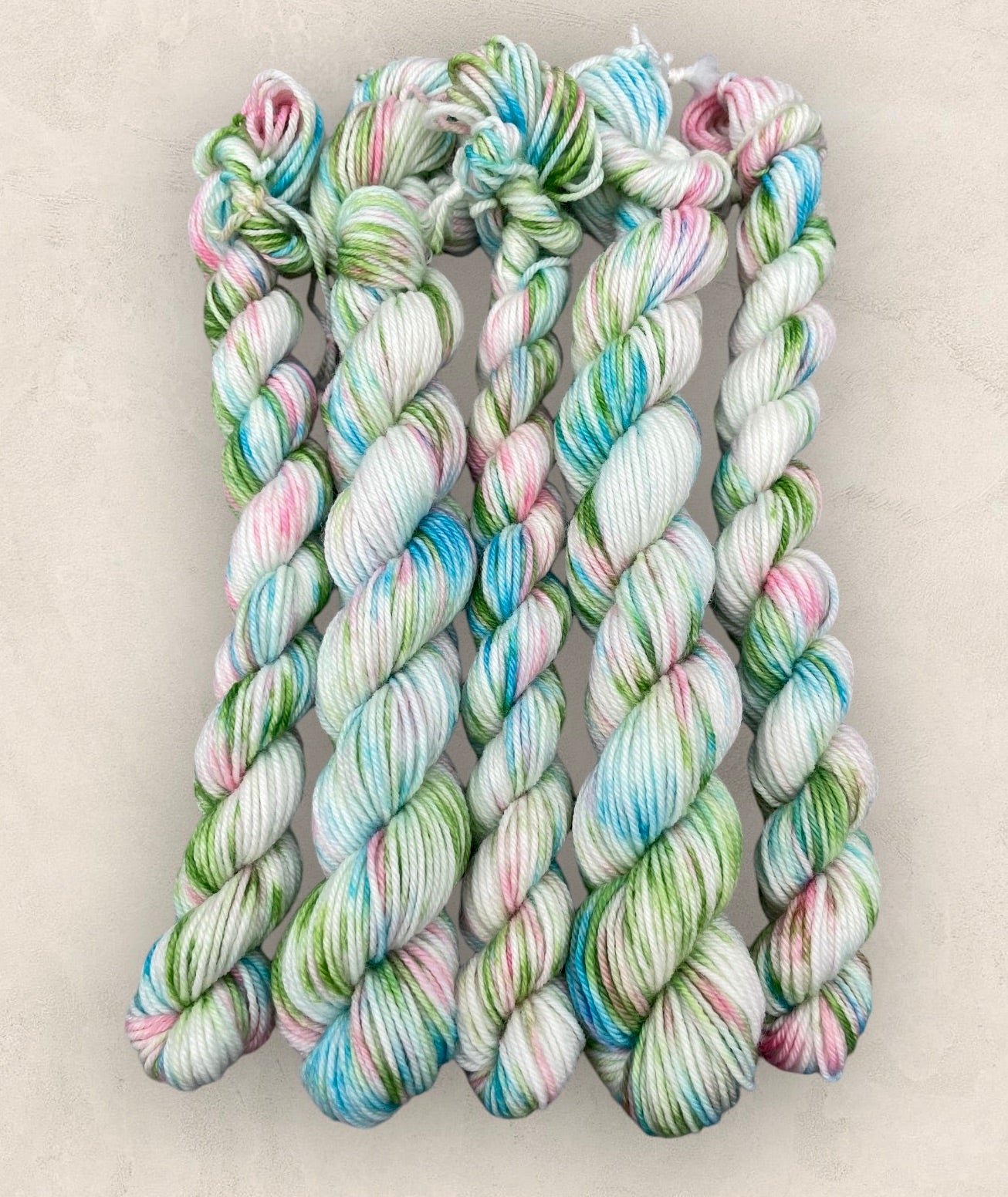 Ocean Flower 4 Ply or DK Yarn 20g - 10g Mini Skein M07 image 2