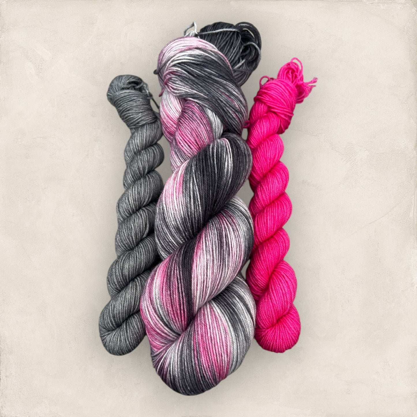 Midnight Blush Hand Dyed Yarn Sock Set 4Ply