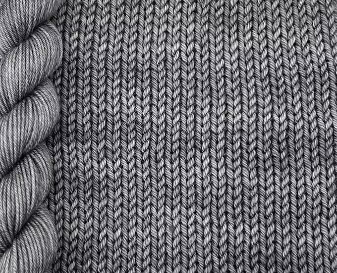 4 Ply or DK Yarn 100g- 50g - 20g -10g Skein grey M69