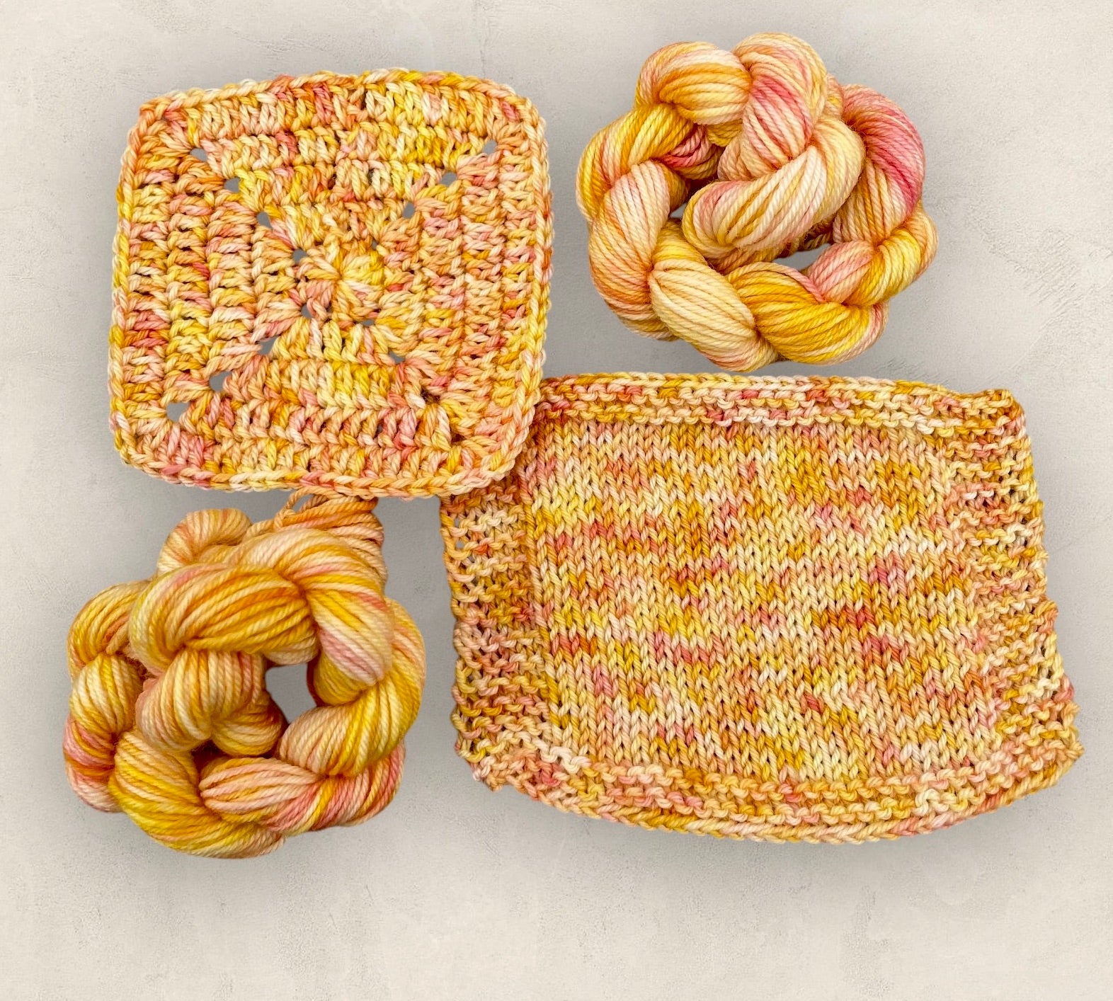 Brisbane Bloom 4 Ply or DK Yarn 20g - 10g Mini Skein M09 image 2