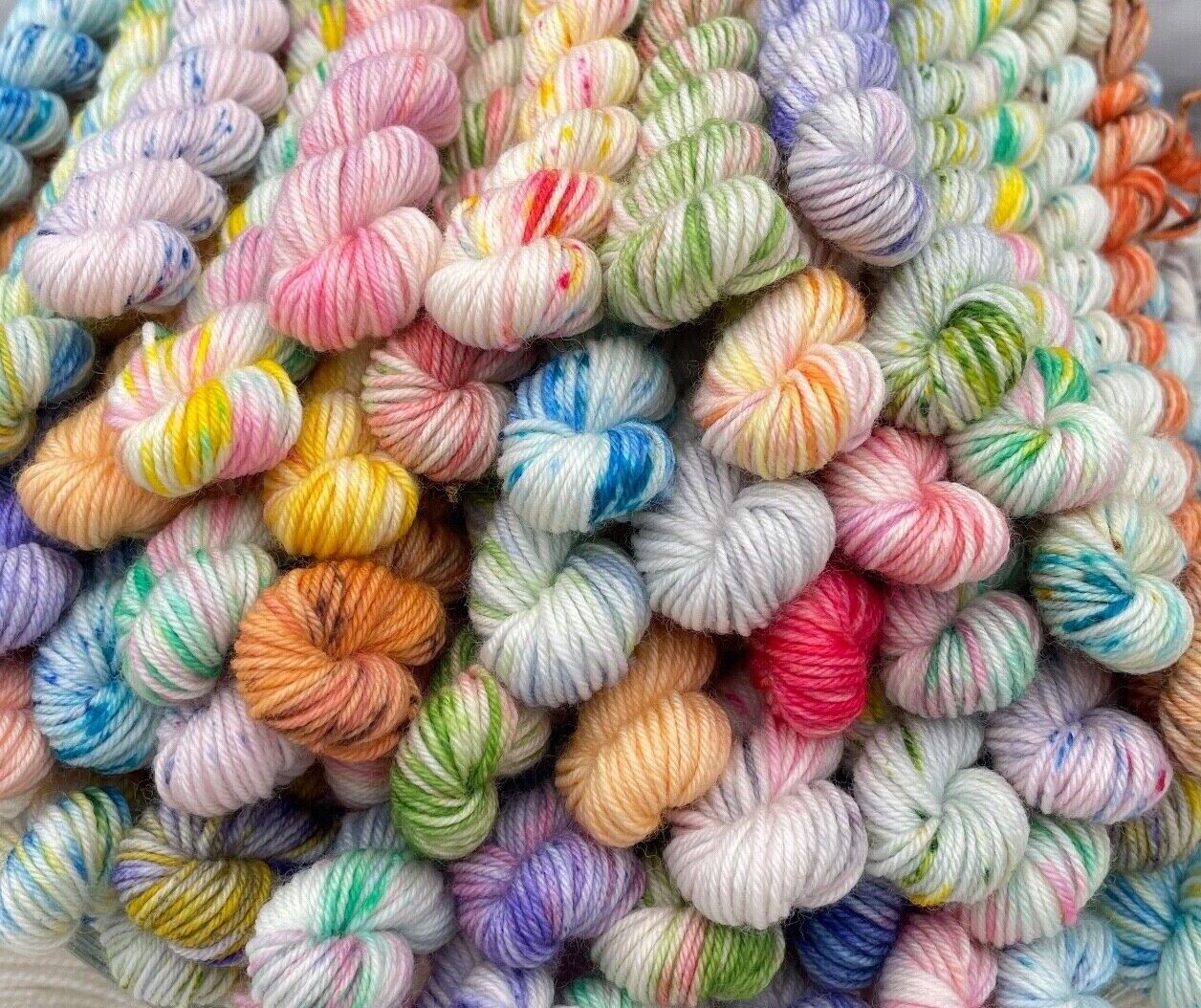 Mystery Mini 24 x 10g  4 Ply / Sock Yarn Hand Dyed image 1