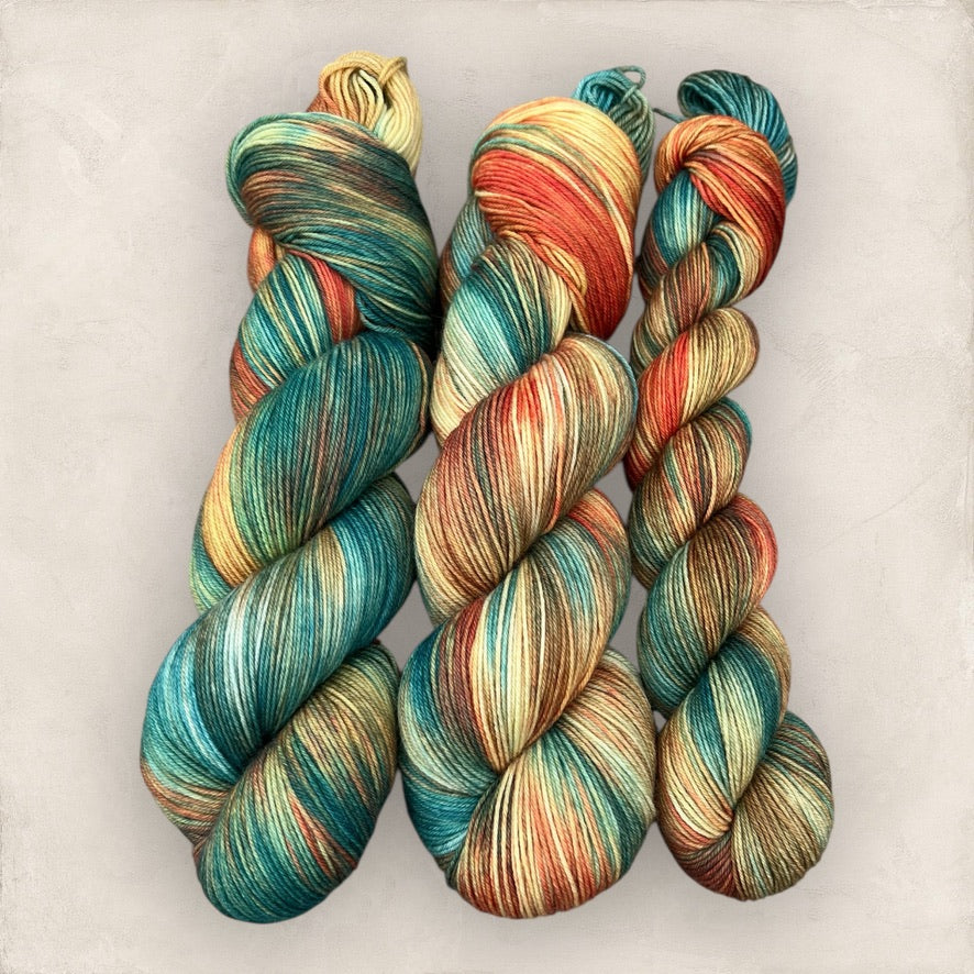 Marigold DK Hand Dyed Yarn - Double Knitting
