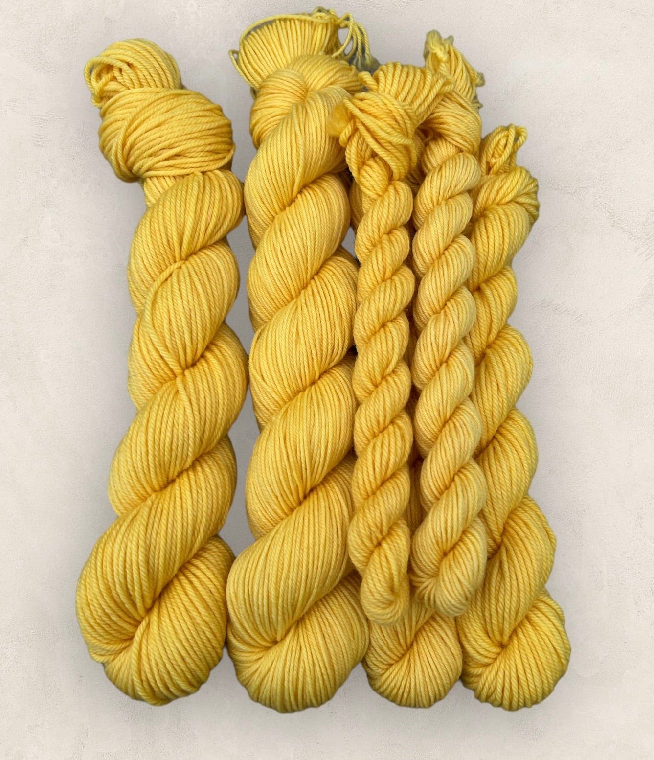 4 Ply or DK Yarn 100g- 50g - 20g -10g Golden Yellow P74 image 2