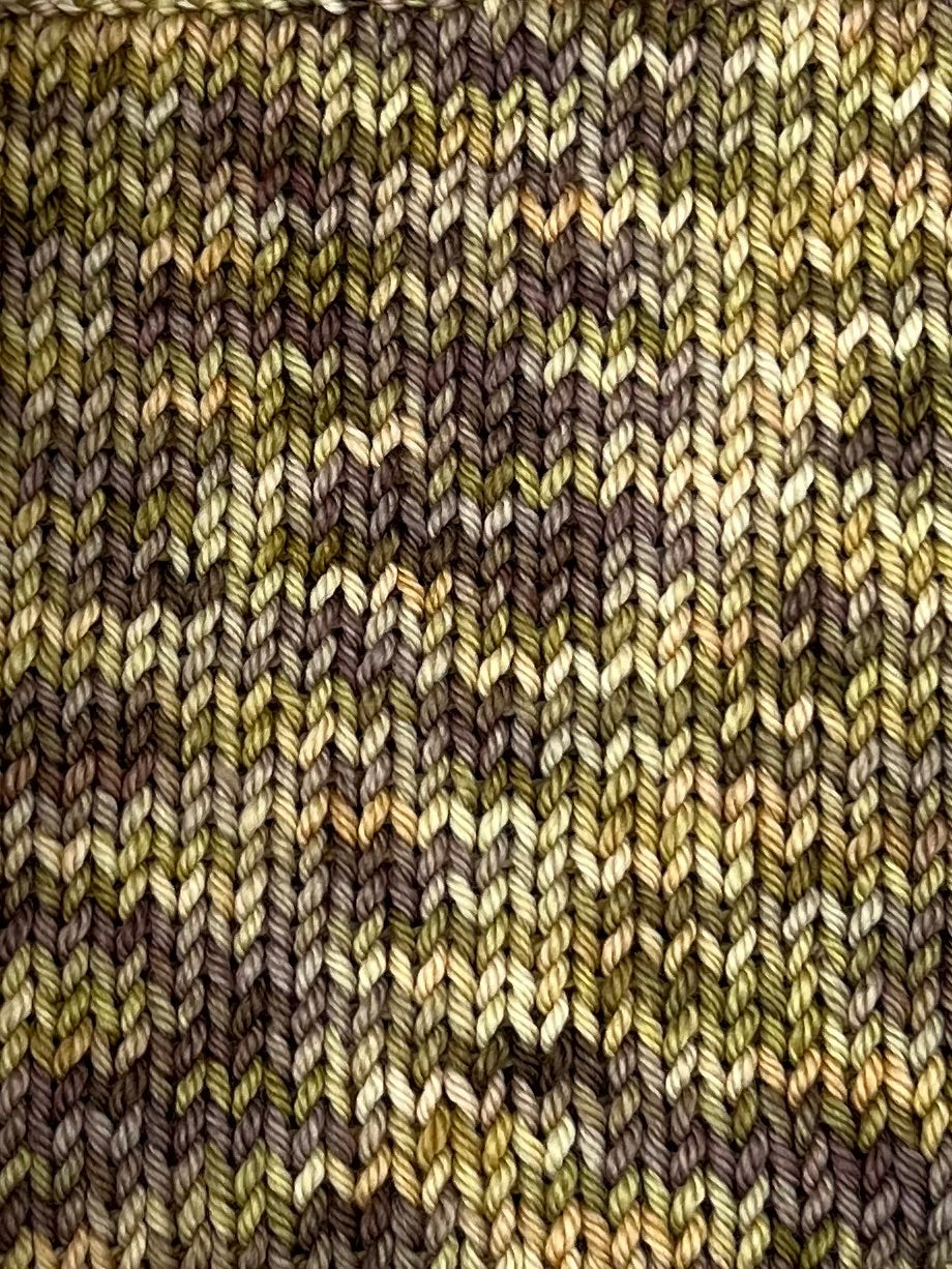 Woodland Moss DK Hand Dyed Yarn - Double Knitting