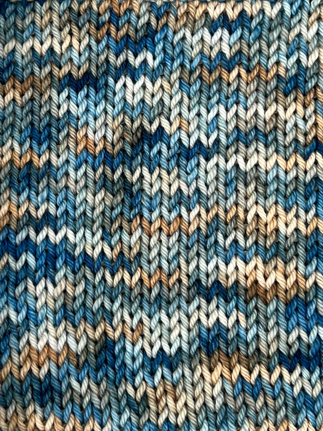 Indigo Drift Sock Set 4Ply Hand Dyed Yarn