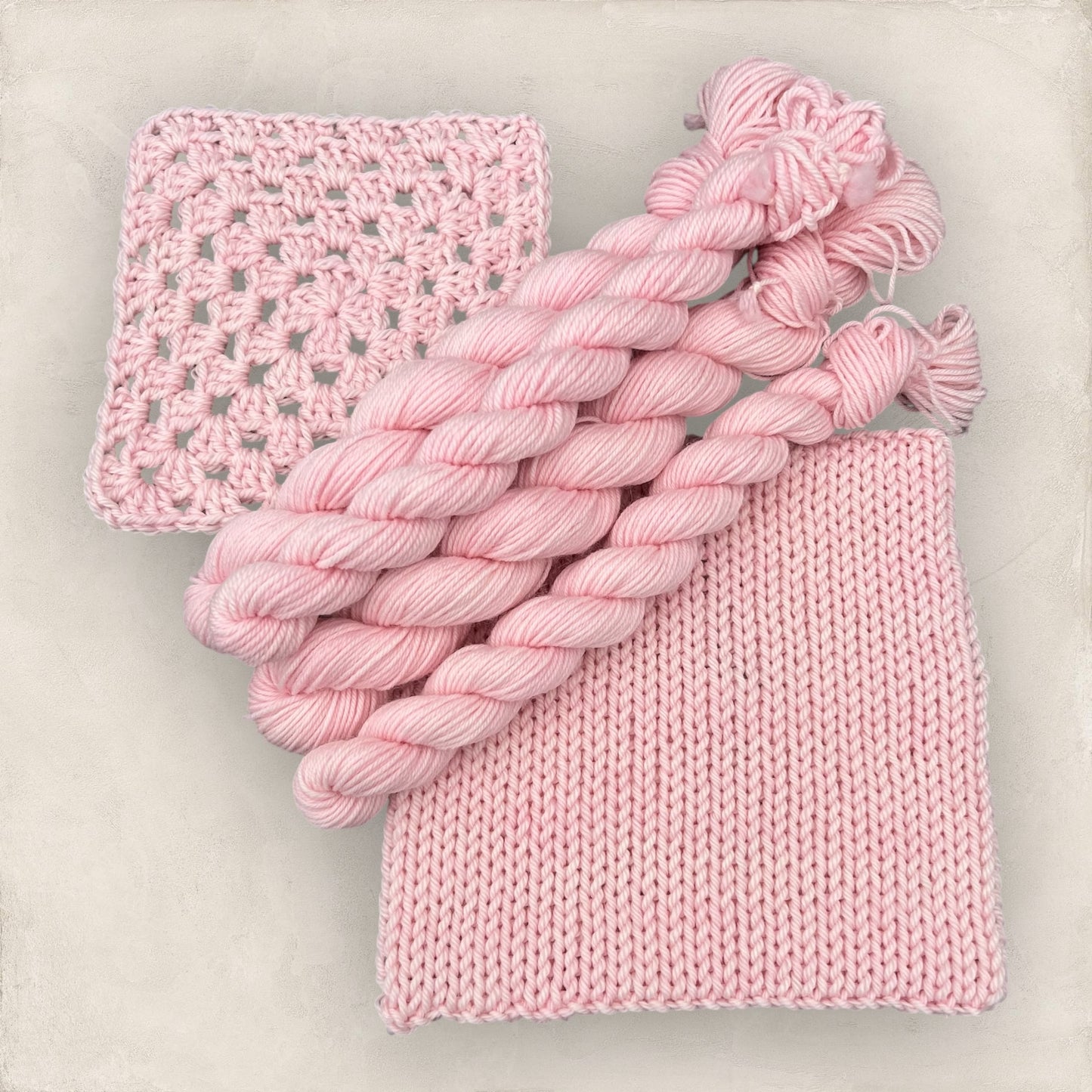 4 Ply or DK Yarn 100g- 50g - 20g -10g Pastel Pink Pink P345