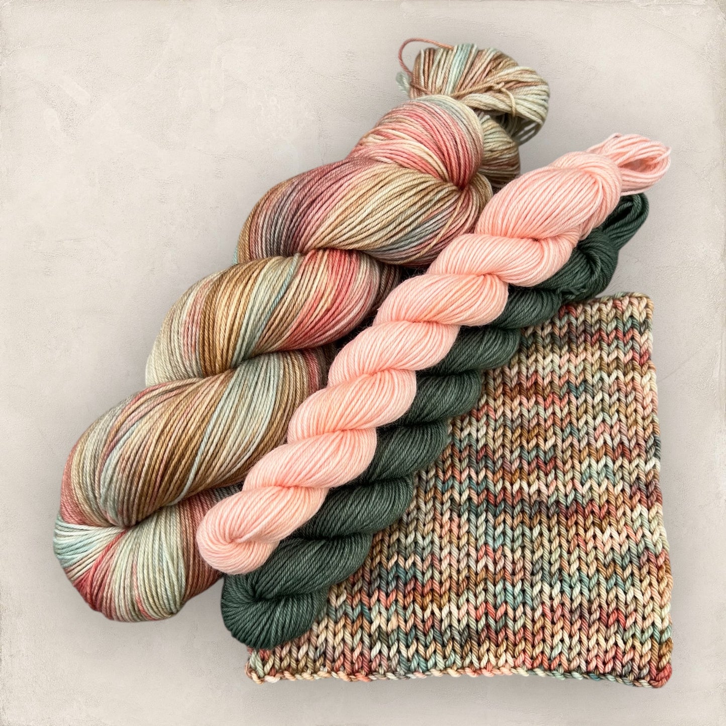Vintage Charm Sock Set 4Ply Hand Dyed Yarn