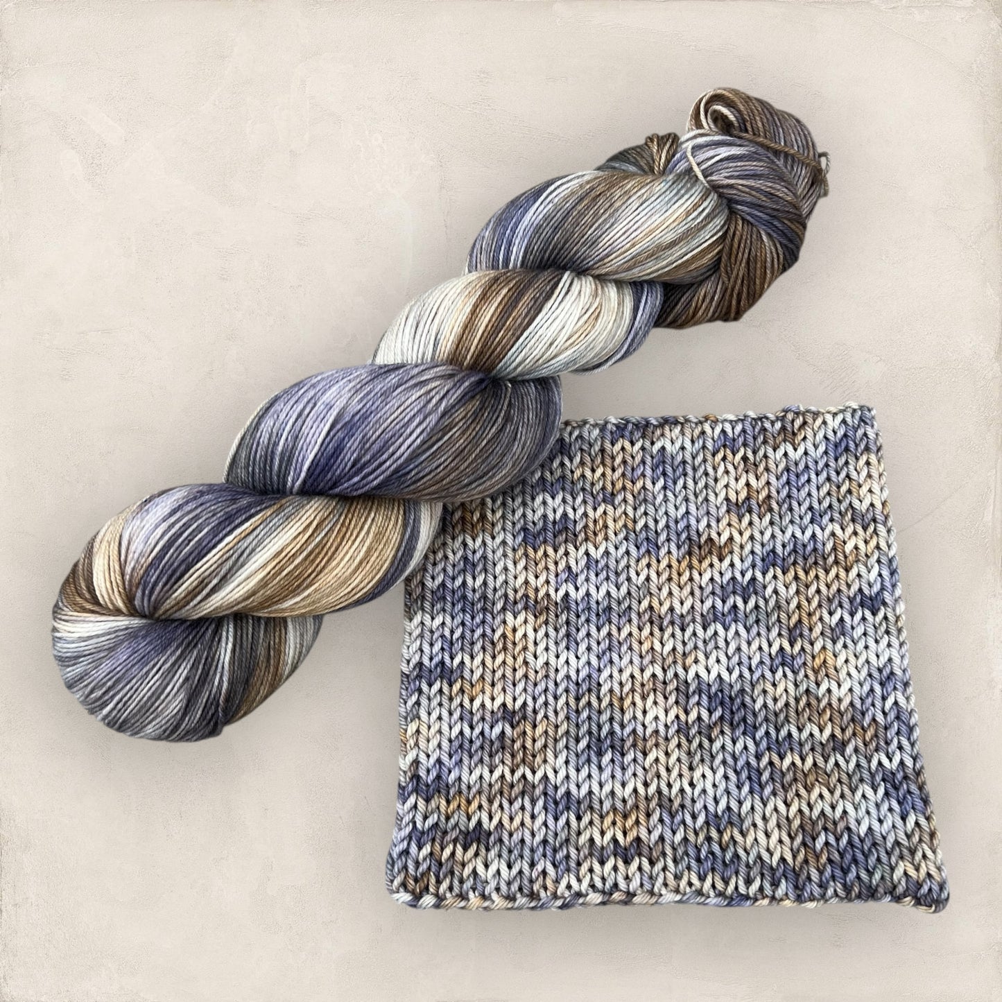 Frosted Heather 4Ply Sock Yarn Hand Dyed