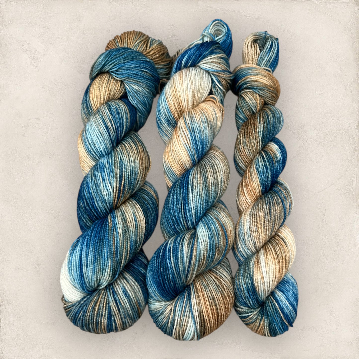 Indigo Drift DK Hand Dyed Yarn - Double Knitting